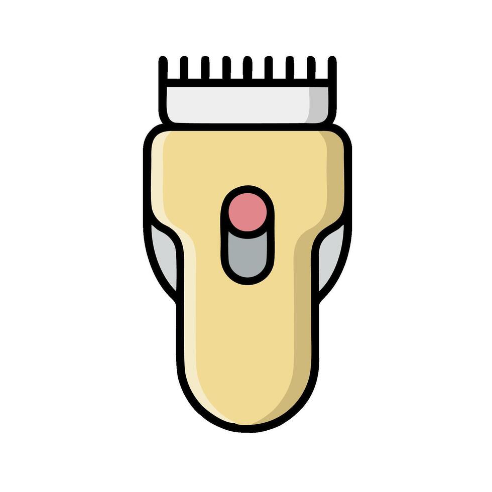A hair clipper icon on a white background vector