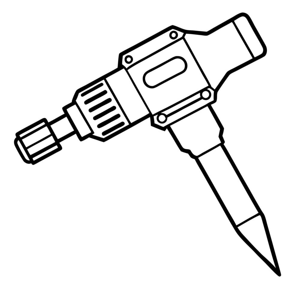 hilti dd-st 150-u, illustration line art vector
