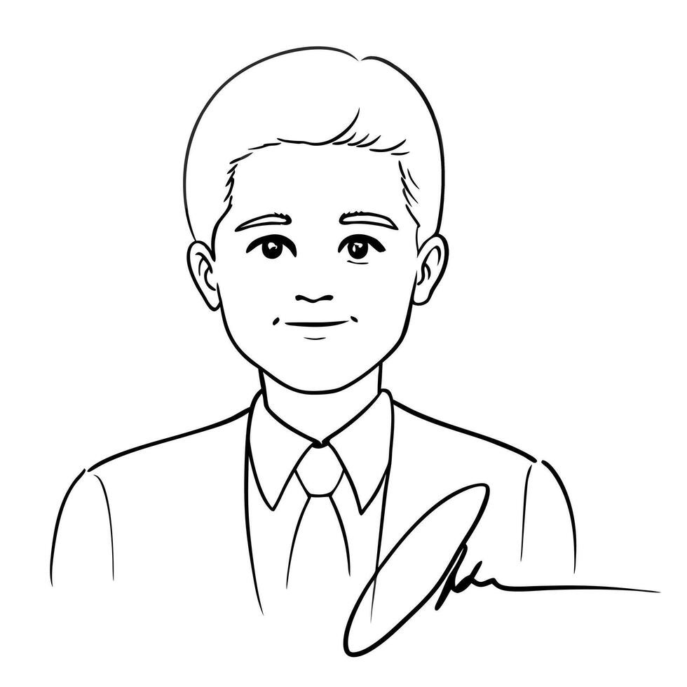 sign, illustration line art vector