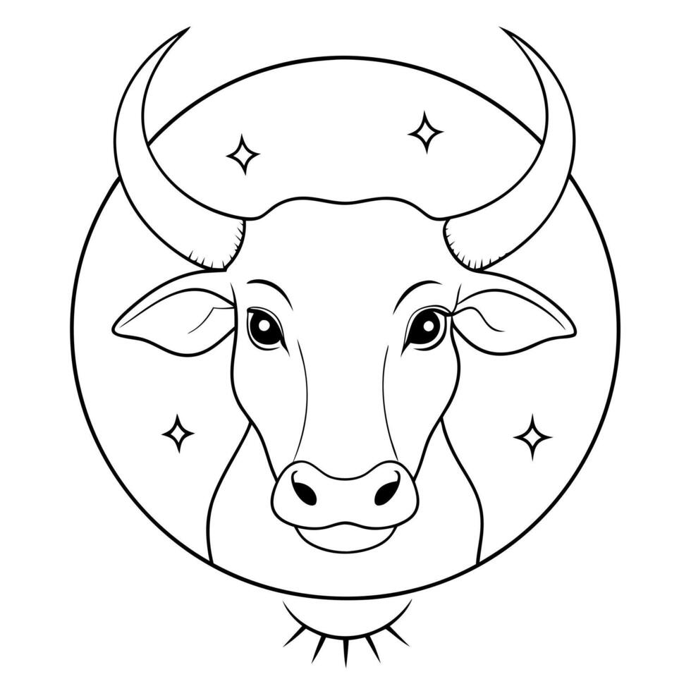 zodiac, illustration line art vector