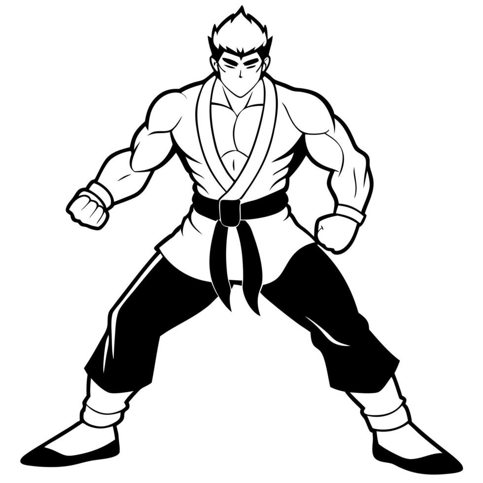 dimensional black and white white background, illustration line art vector
