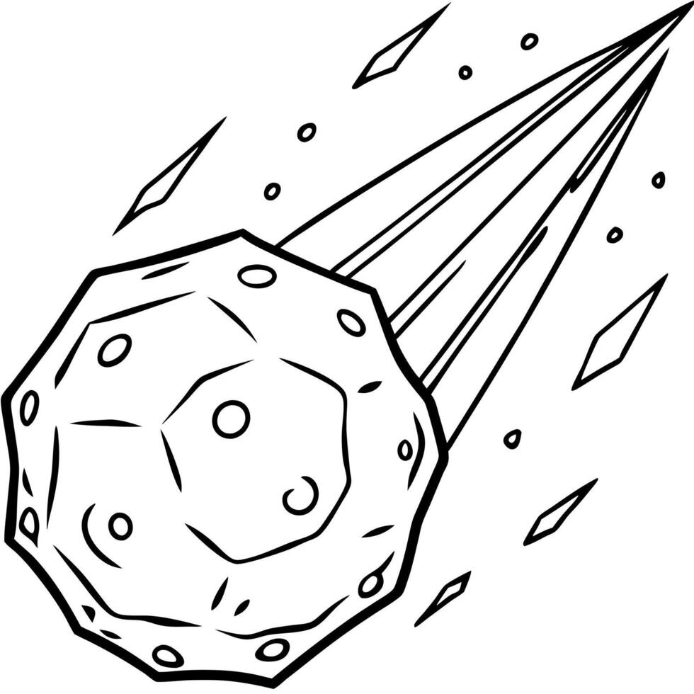 astreoid, illustration line art vector