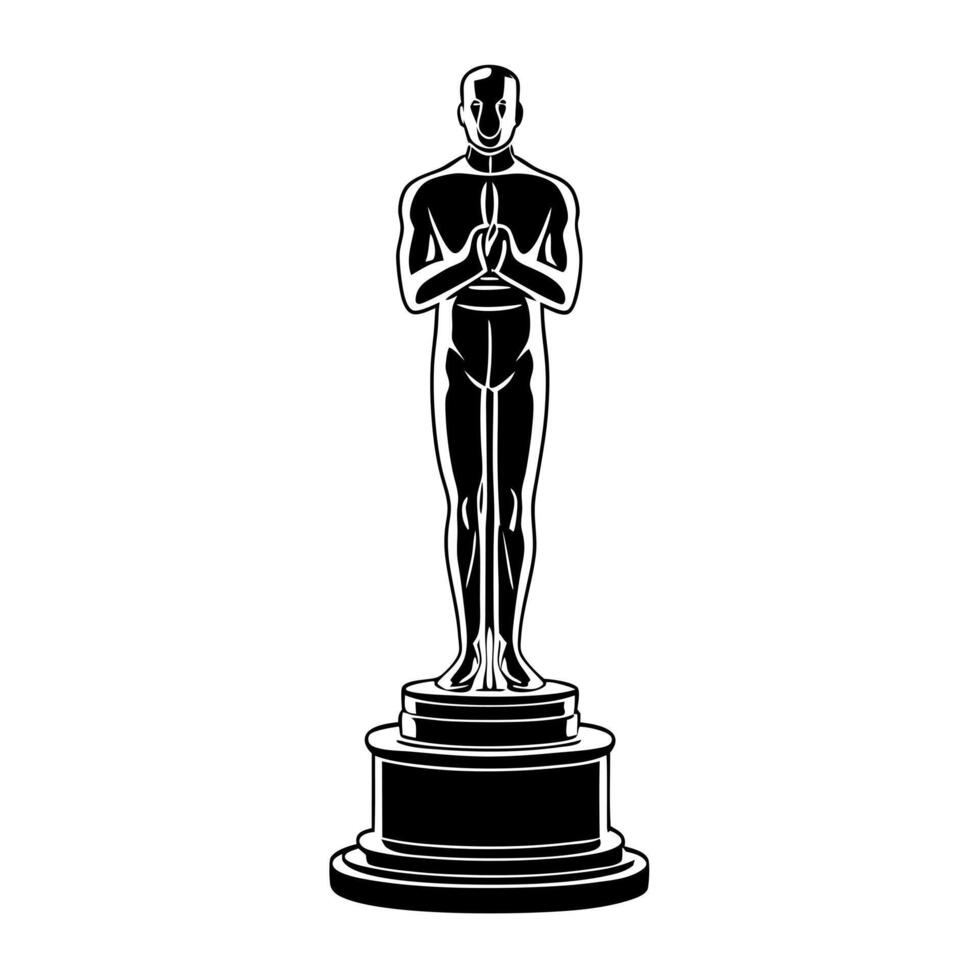 oscars, illustration line art vector