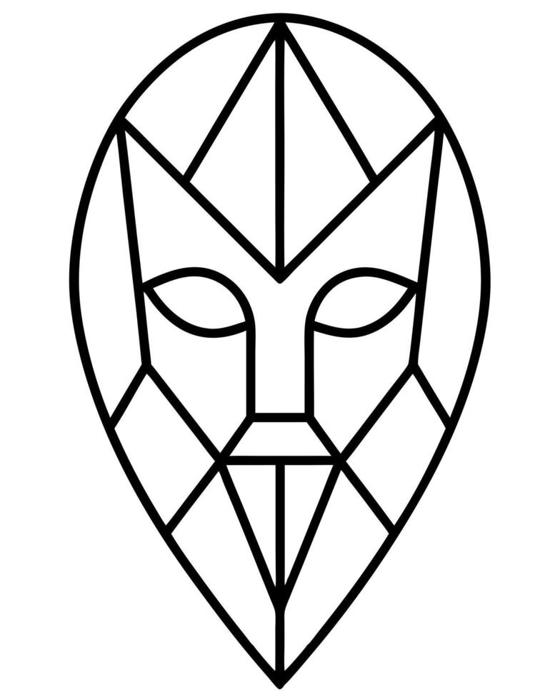 mask home style plywood mosaic, op artgloymure, vitrage , , modern style, illustration line vector