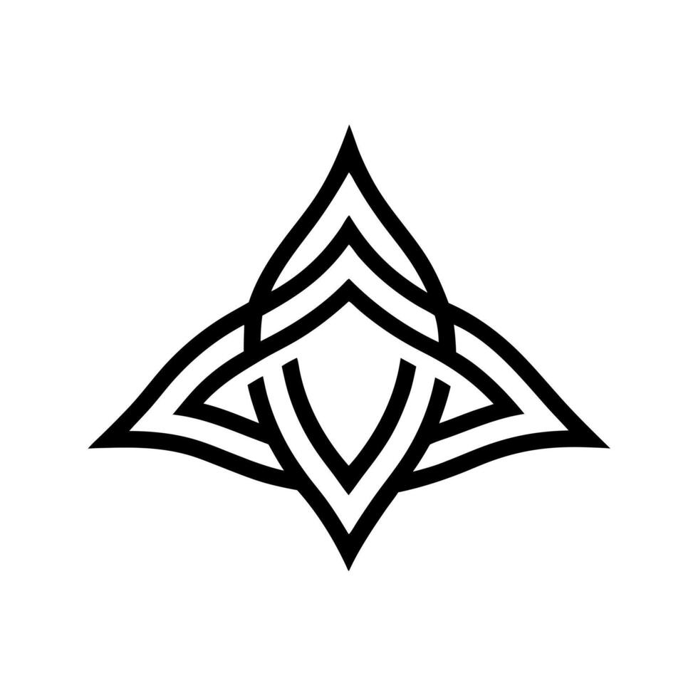 creative logo design, illustration line art vector