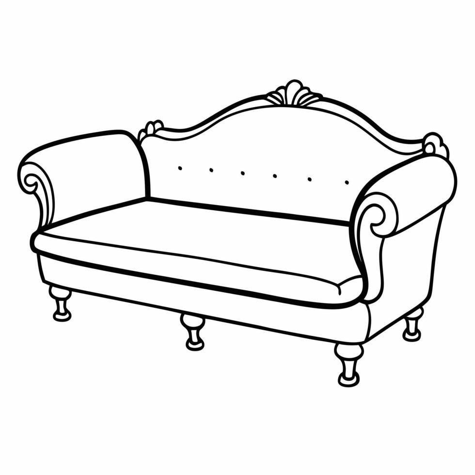 rest, illustration line art vector