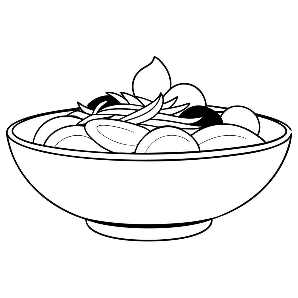 som tum, illustration line art vector