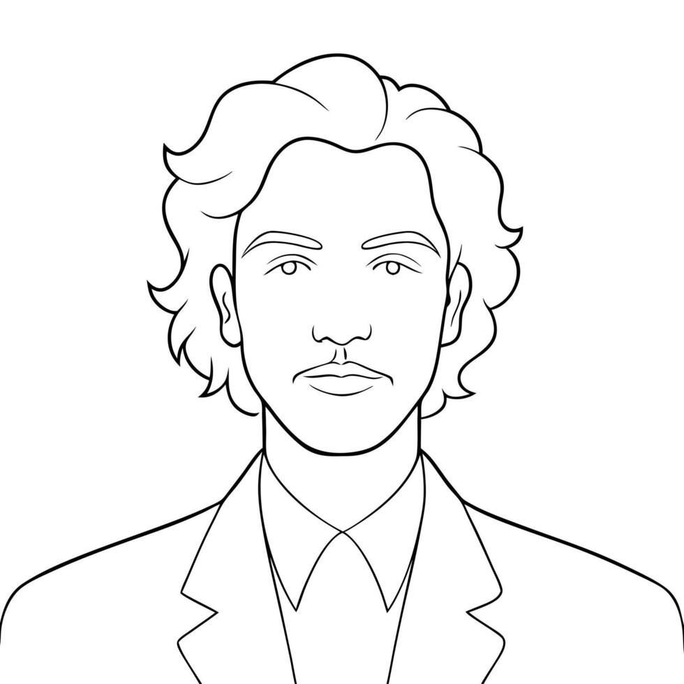 freedom, illustration line art vector