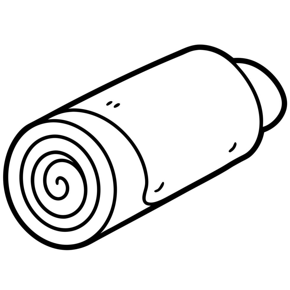 barquillos, illustration line art vector