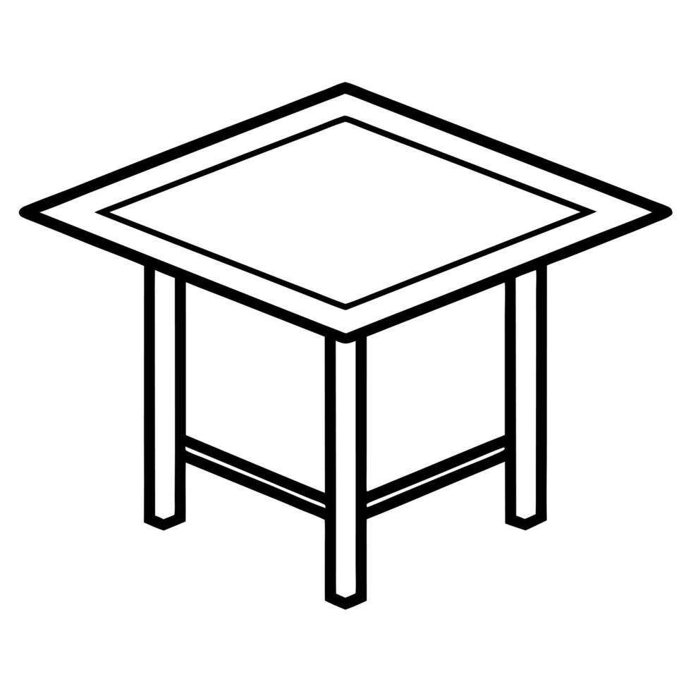 Square table drawing discount