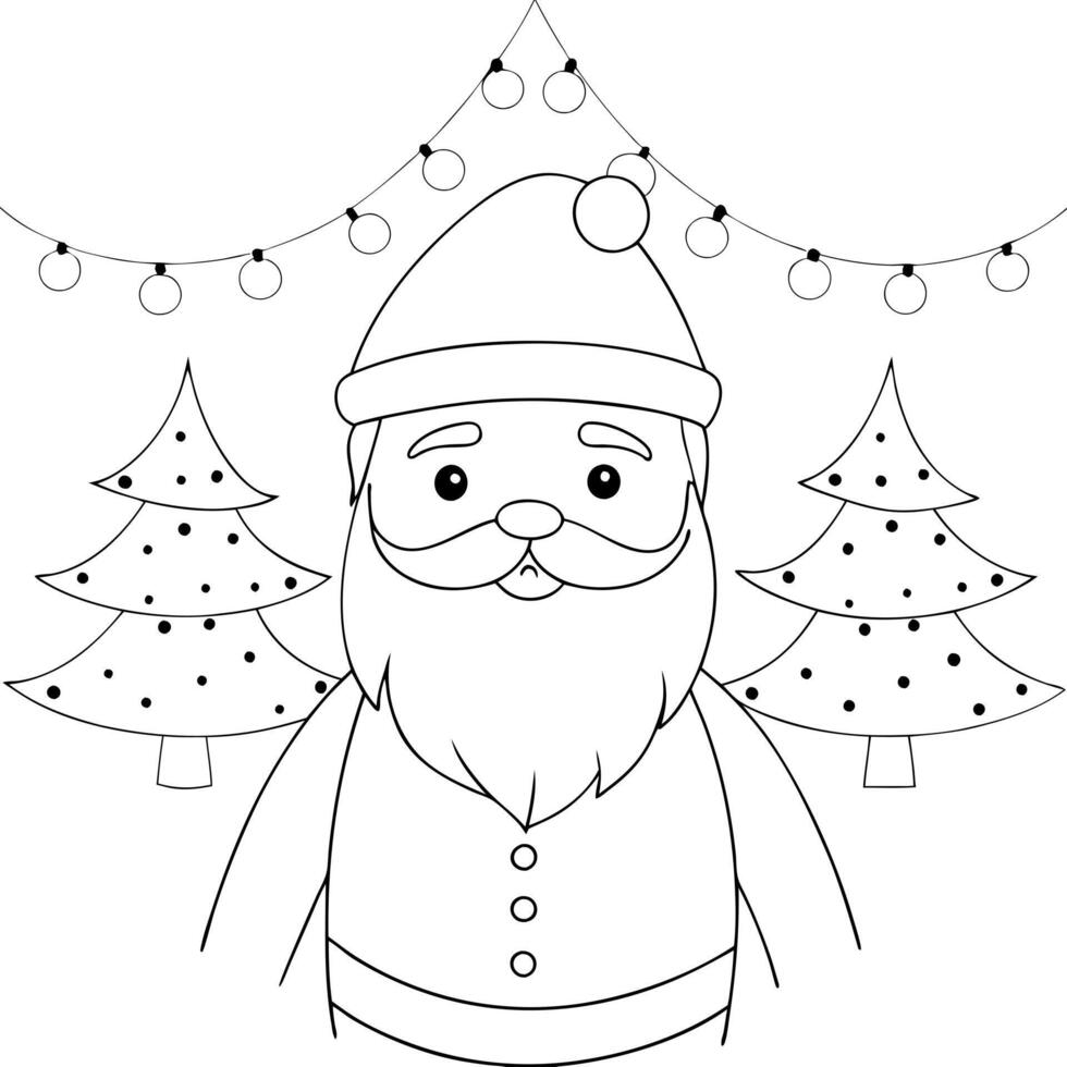 holiday, illustration line art vector