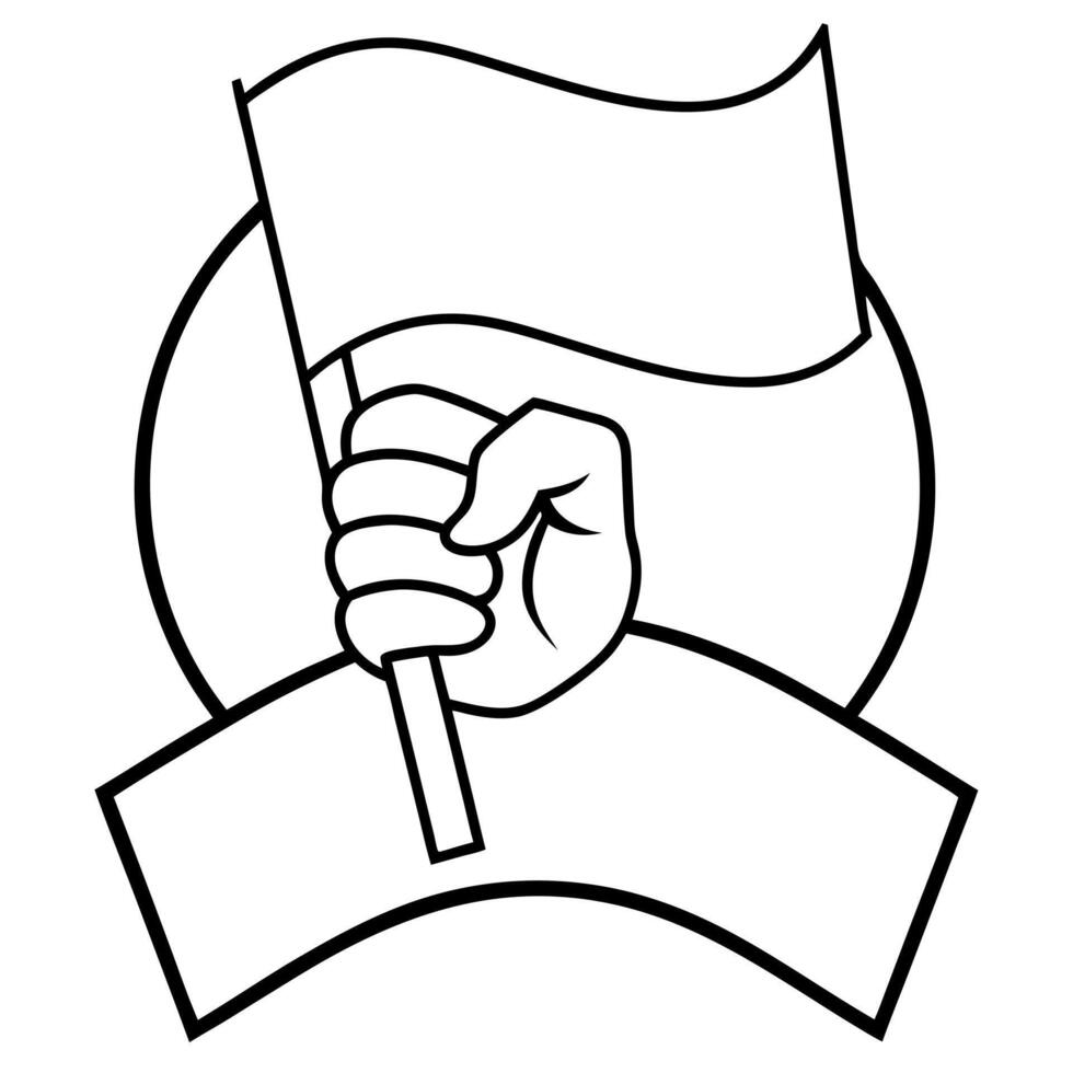 1 may - labour day labour day poster, illustration line art vector