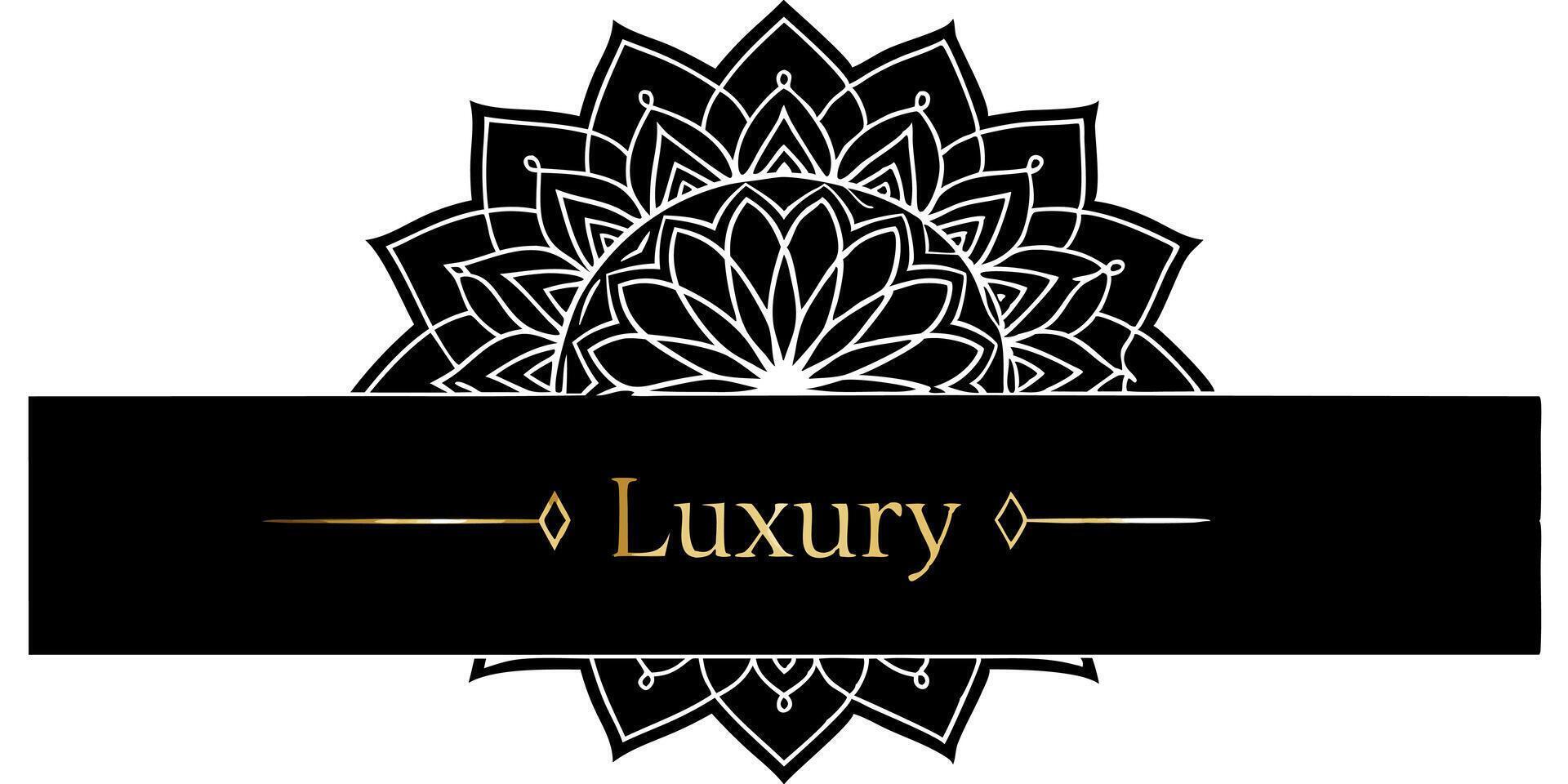 luxury background image featuring an elegant and intricate mandala design the layout includes a vector