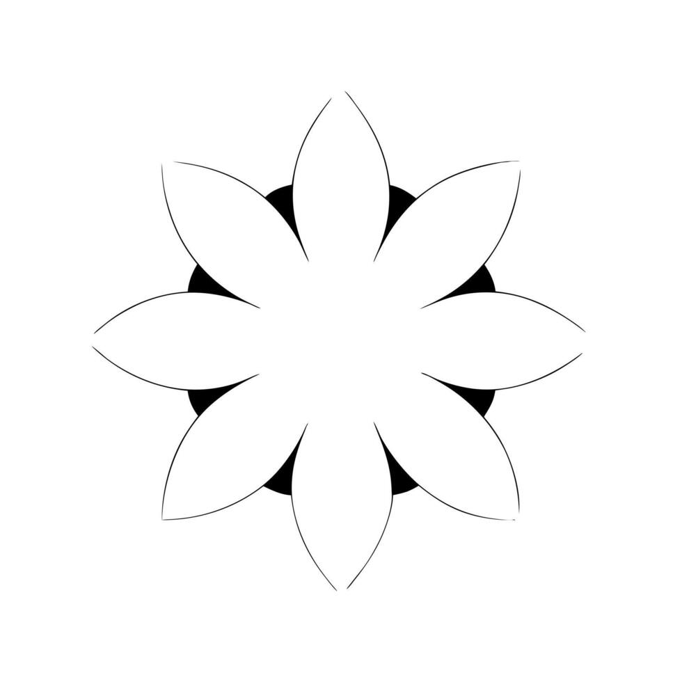 use negative space to give the design room to breathe, maintaining visual clarity, mandala smooth vector