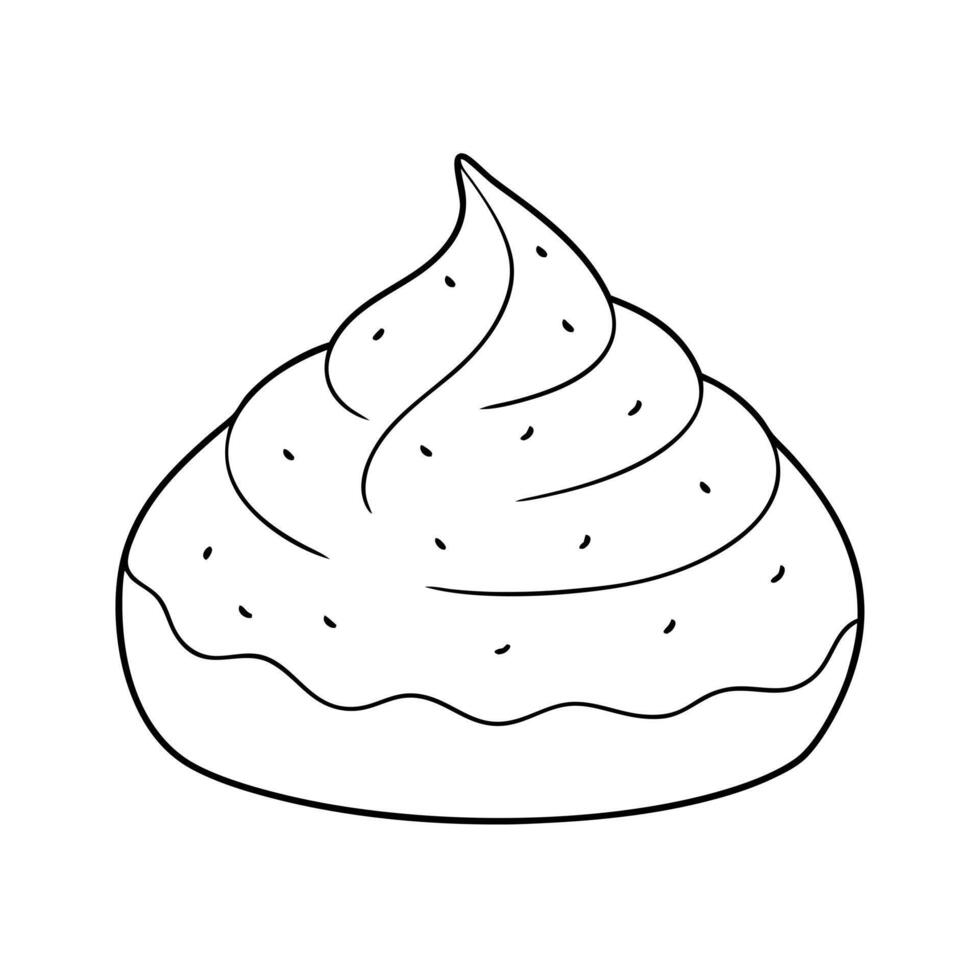 brown, illustration line art vector