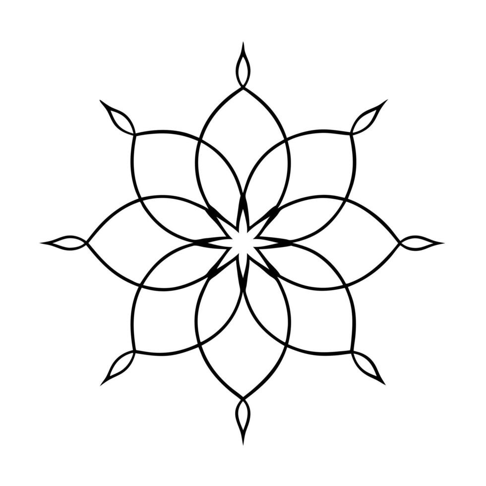 ensure the lines are continuous and flow naturally into each other without appearing too busy, vector