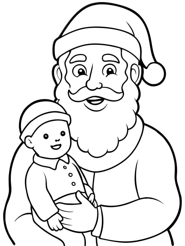 the image is a black and white line drawing of an elderly man with a long white beard, wearing a vector