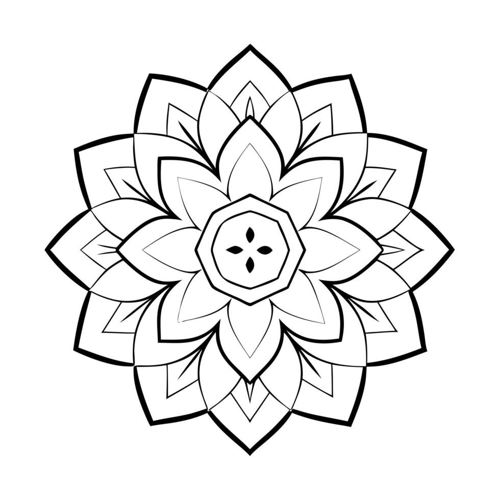 pattern, illustration line art vector
