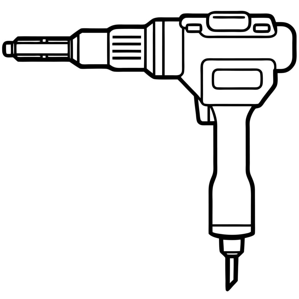 hilti dd 250bl, illustration line art vector