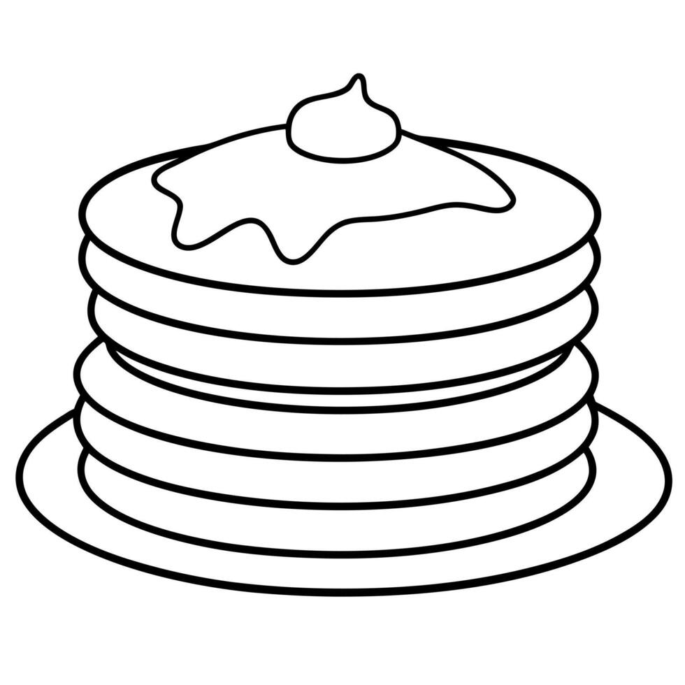 Printable Pancake Day Coloring Pages 2025