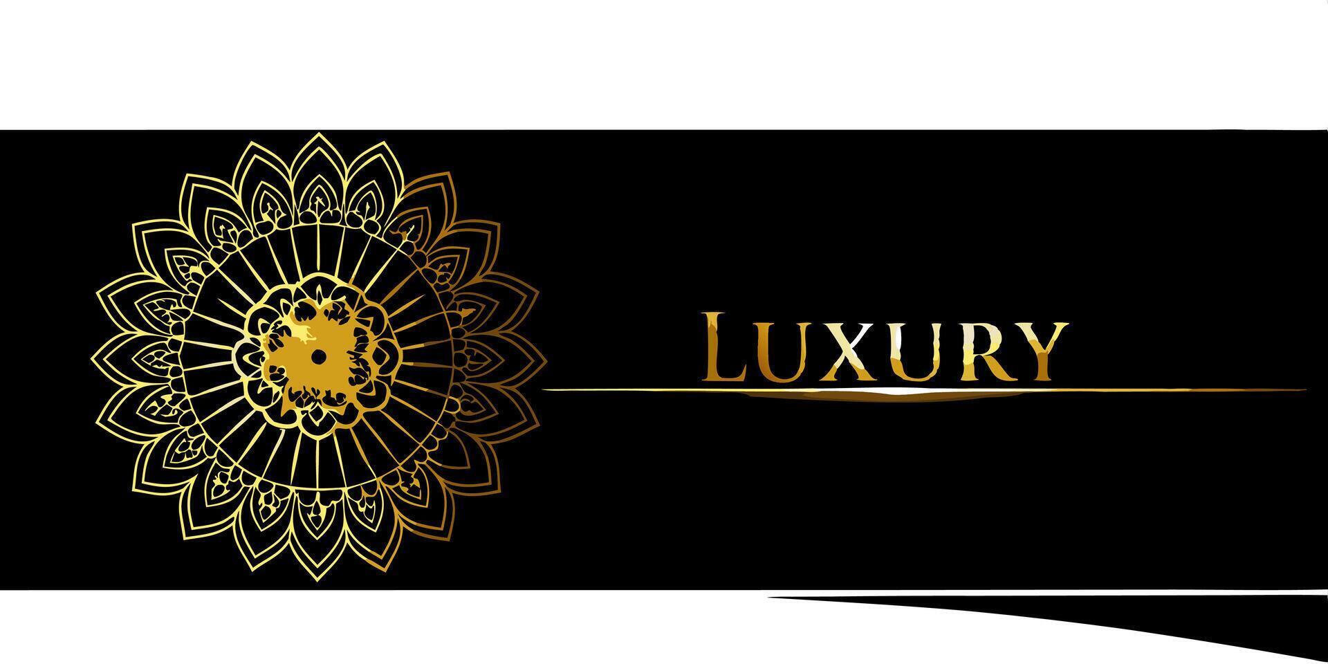 Luxury logo design vector