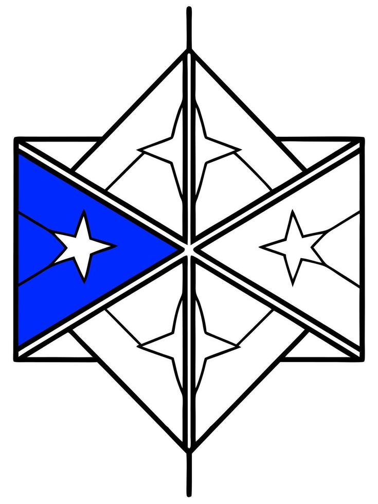 The logo for the national guard of the united states vector