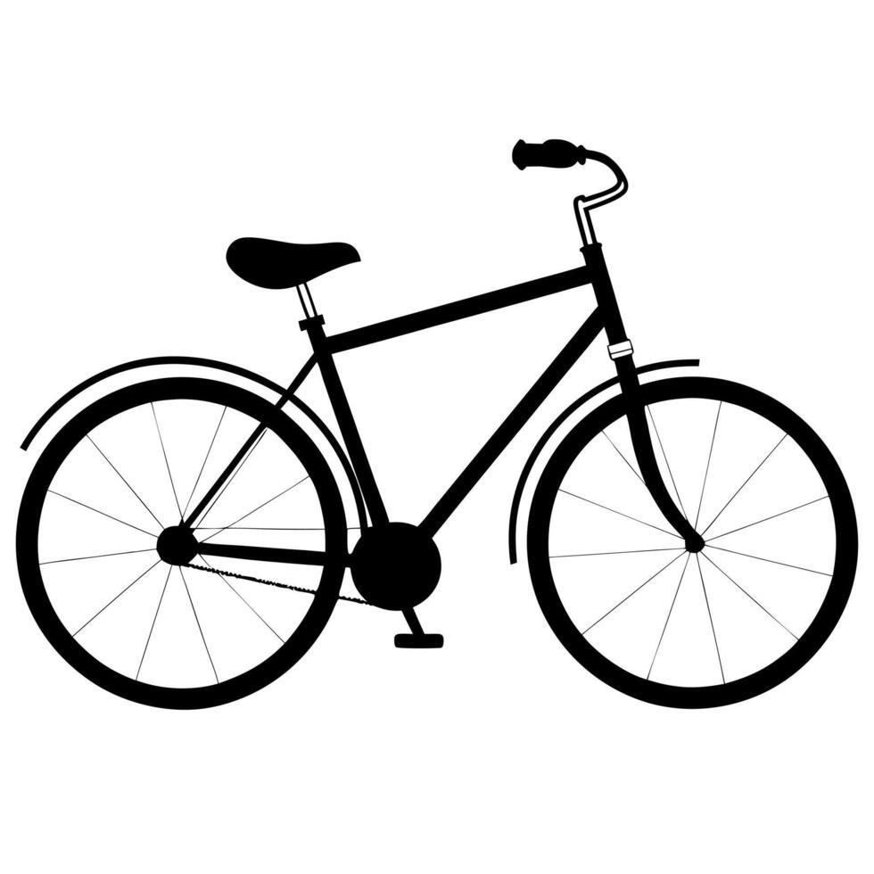 Bicycle clip art vector
