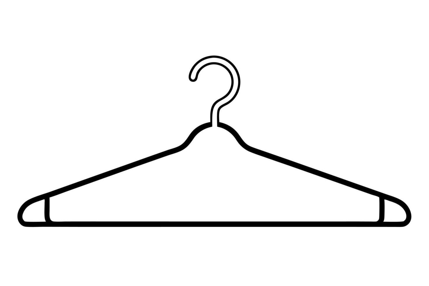 hanger line art illustration, illustration line art vector