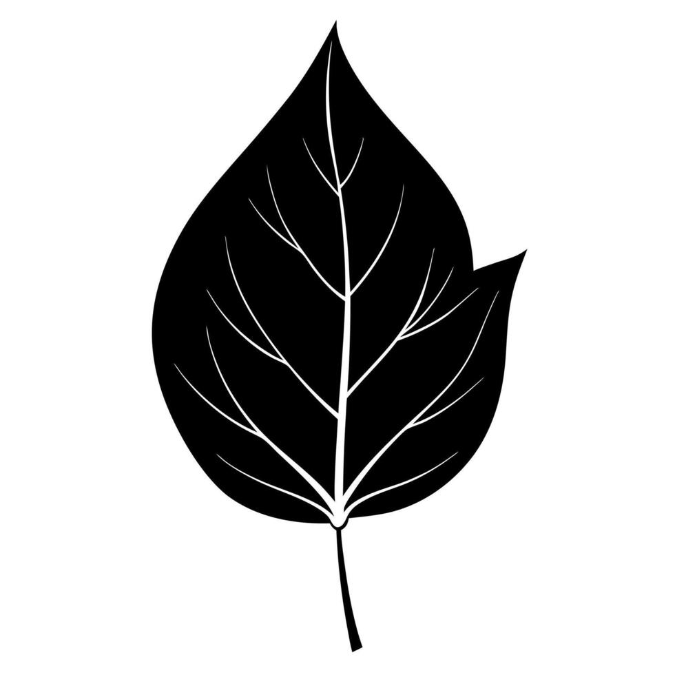 leaves, illustration line art vector