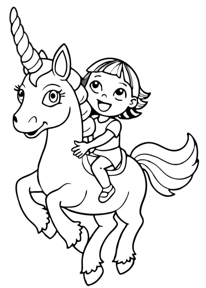 Dora the explorer coloring pages vector