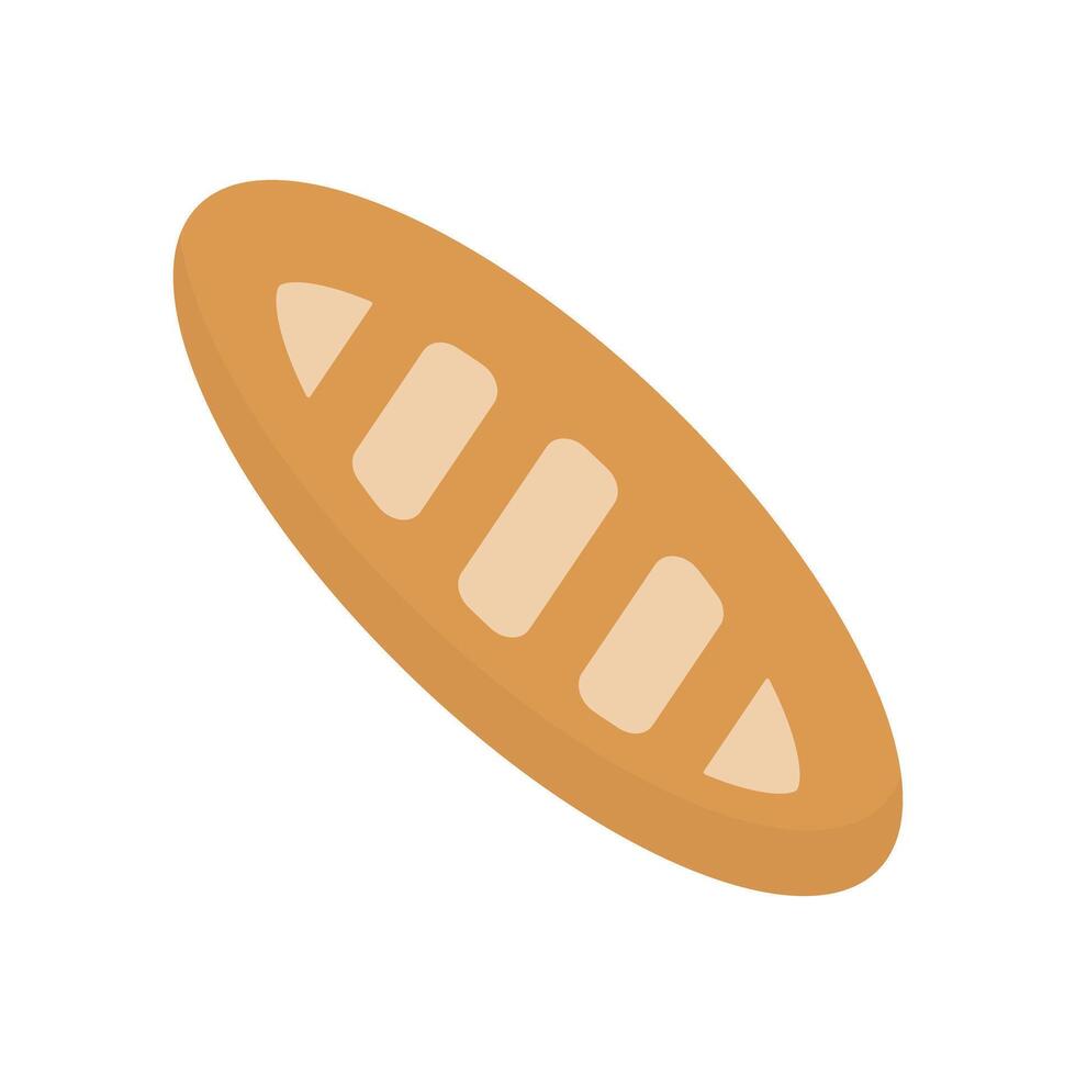French baguette icon. French bread icon. vector