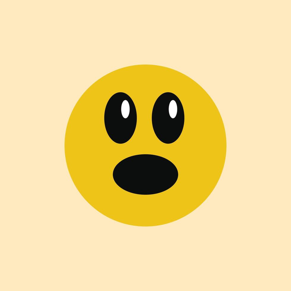 Emoji. Cute yellow emotional faces. Set of colorful flat icons with different emotions and character. Sad and happy, funny and angry, laughing and crying. Round mood faces. Yellow emoticons. vector