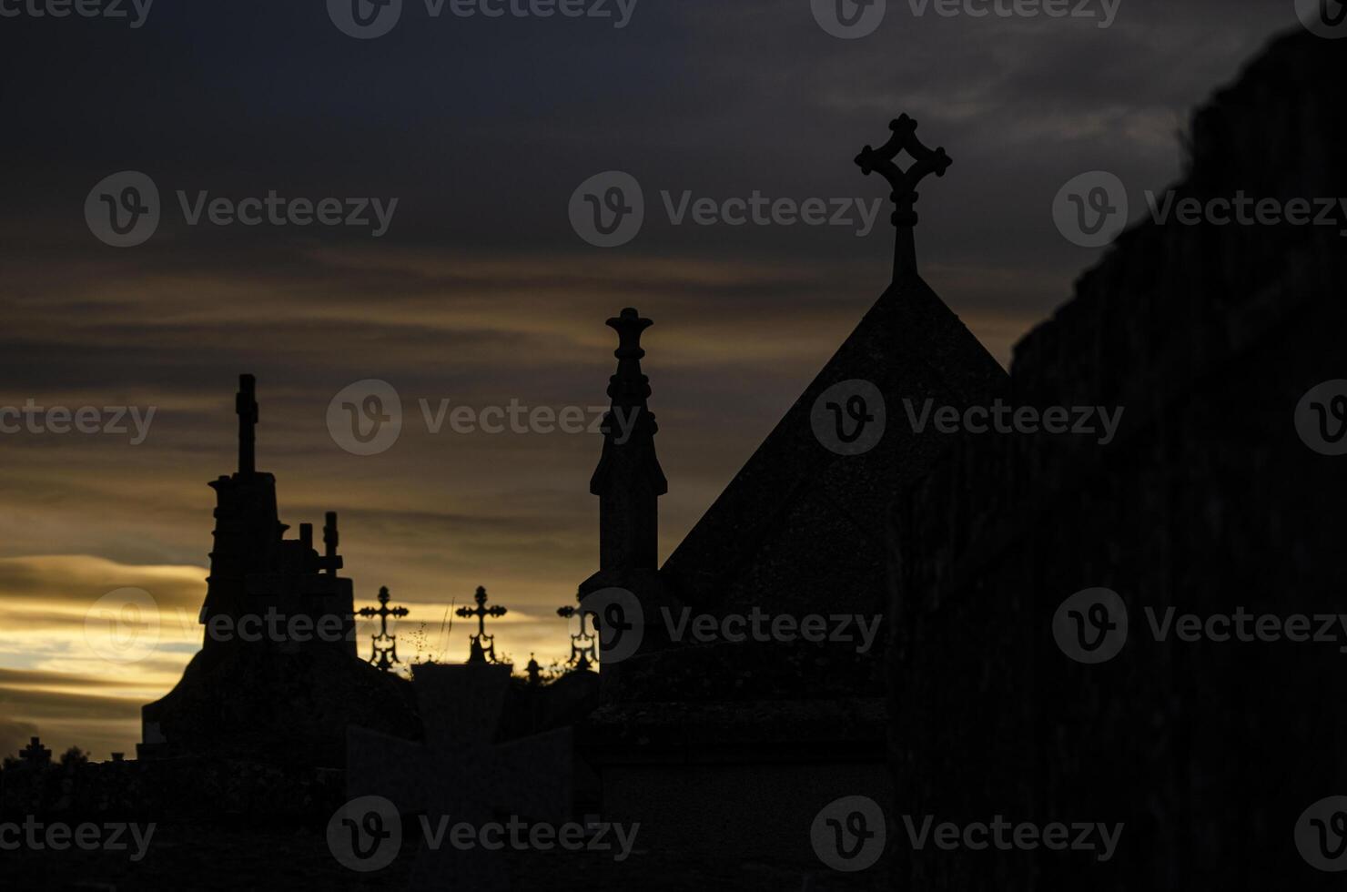 A cross on a building photo