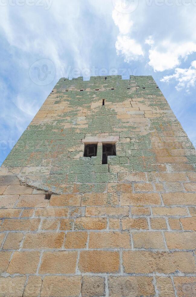 Medieval castle romanesque style in Longroiva, Portugal photo