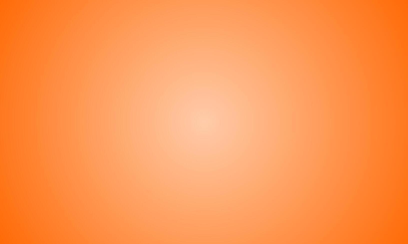 Abstract blank gradient background illustration of light orange color. Smooth elegant modern texture design template for banner, cover, web, digital, decorative, backdrop, advertising, display vector