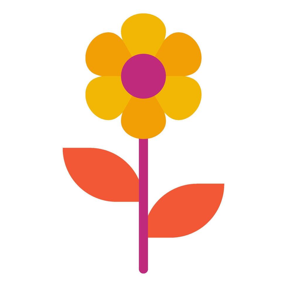 Daisy icon for web, app, infographic, etc vector
