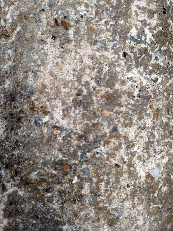 Textured surface of aged stone with unique patterns and natural hues found in an outdoor environment capturing the essence of time photo