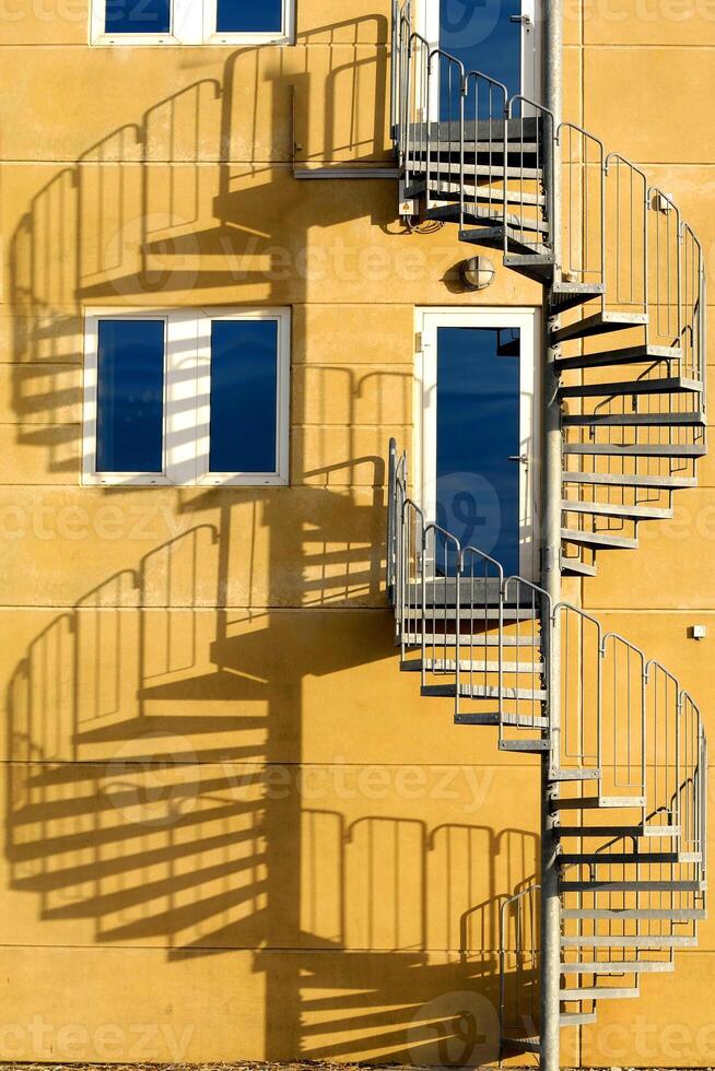 Stair and shade photo