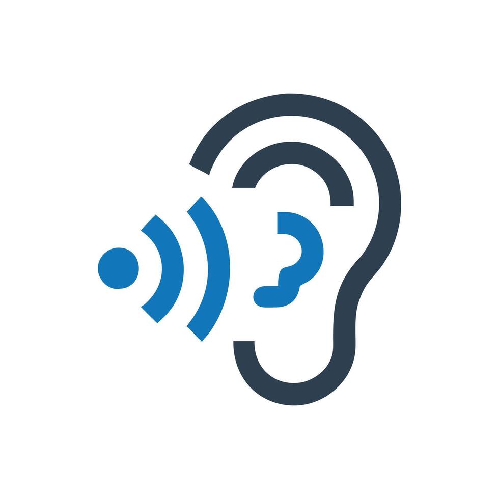 Listen Hearing Ear Icon, Ear icon vector