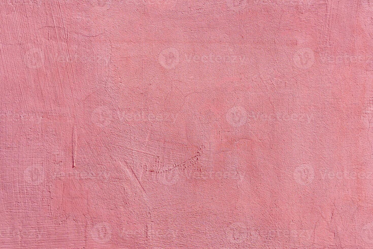 Texture of pink rough plaster. Abstract design background. photo