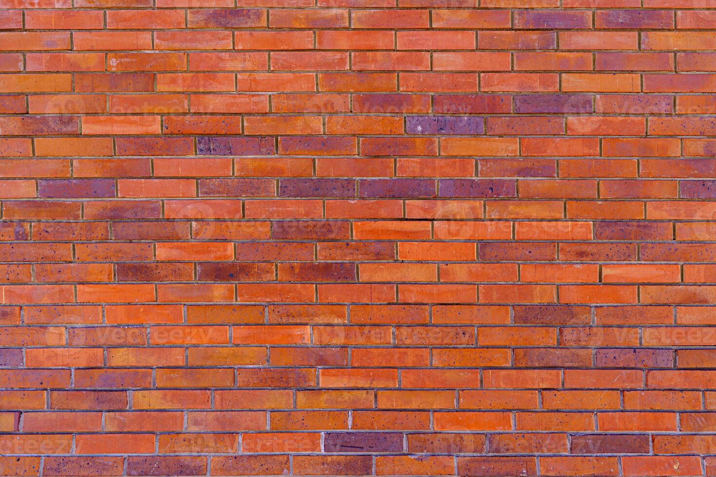 Texture of an old red brick wall. Abstract construction background. photo