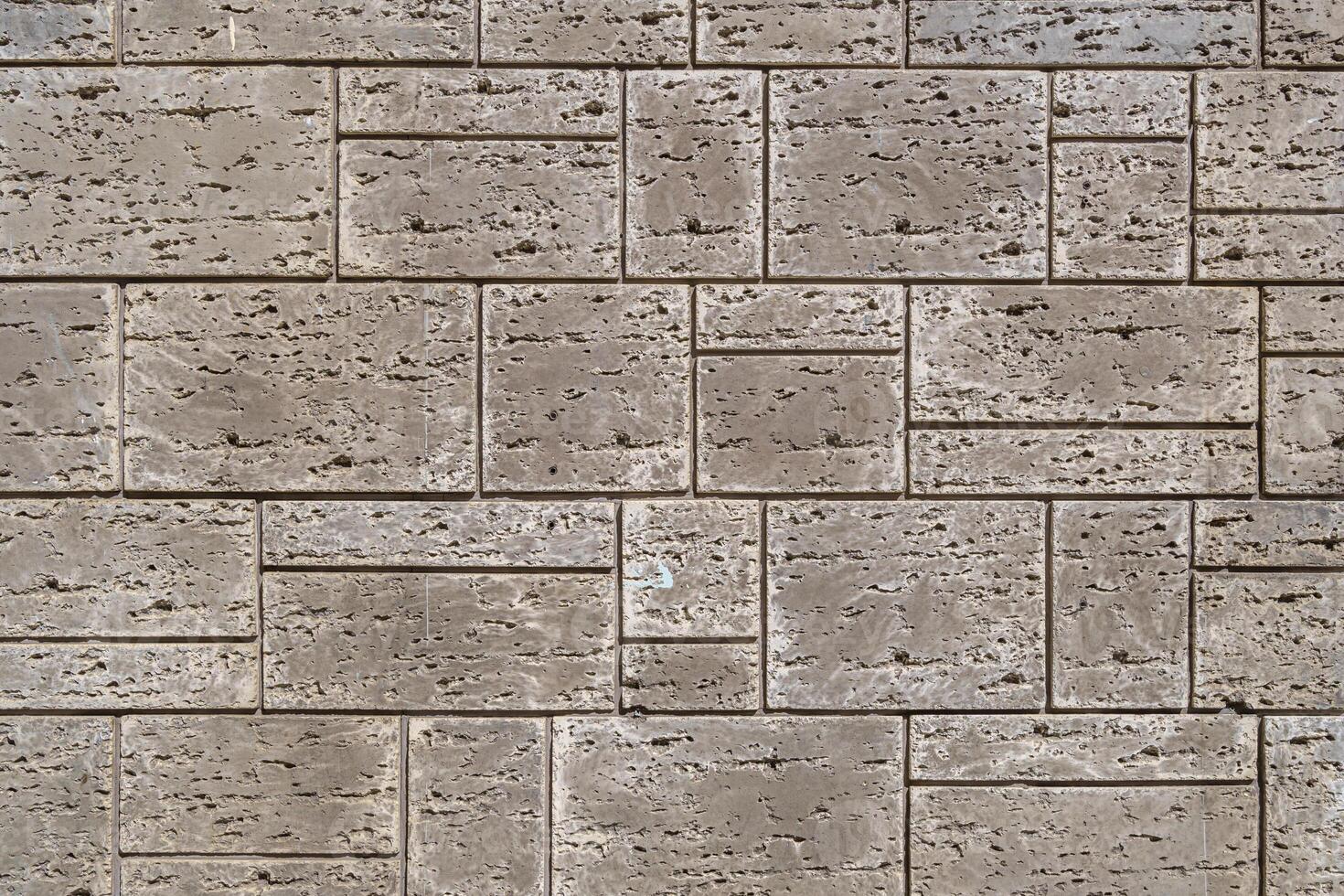 Texture of an old brick wall. Abstract construction background. photo