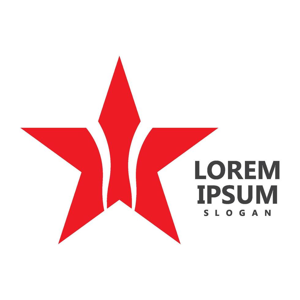 Star logo design illustration vector