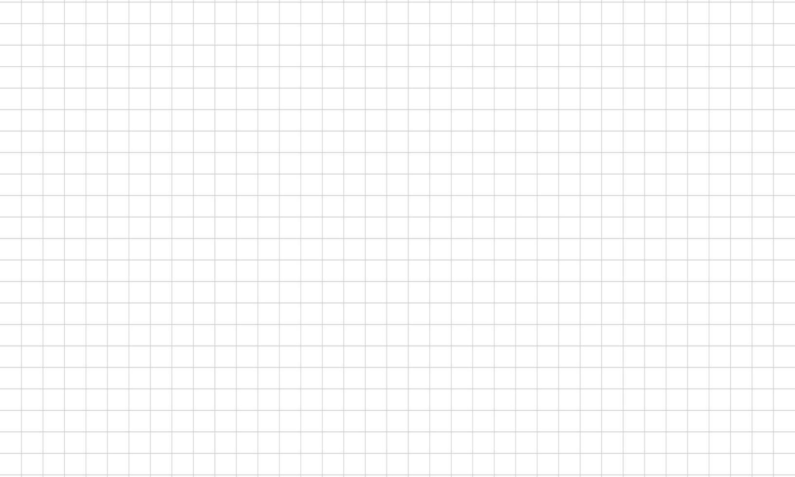 Paper notebook page. Grid with line. Squared note pattern vector