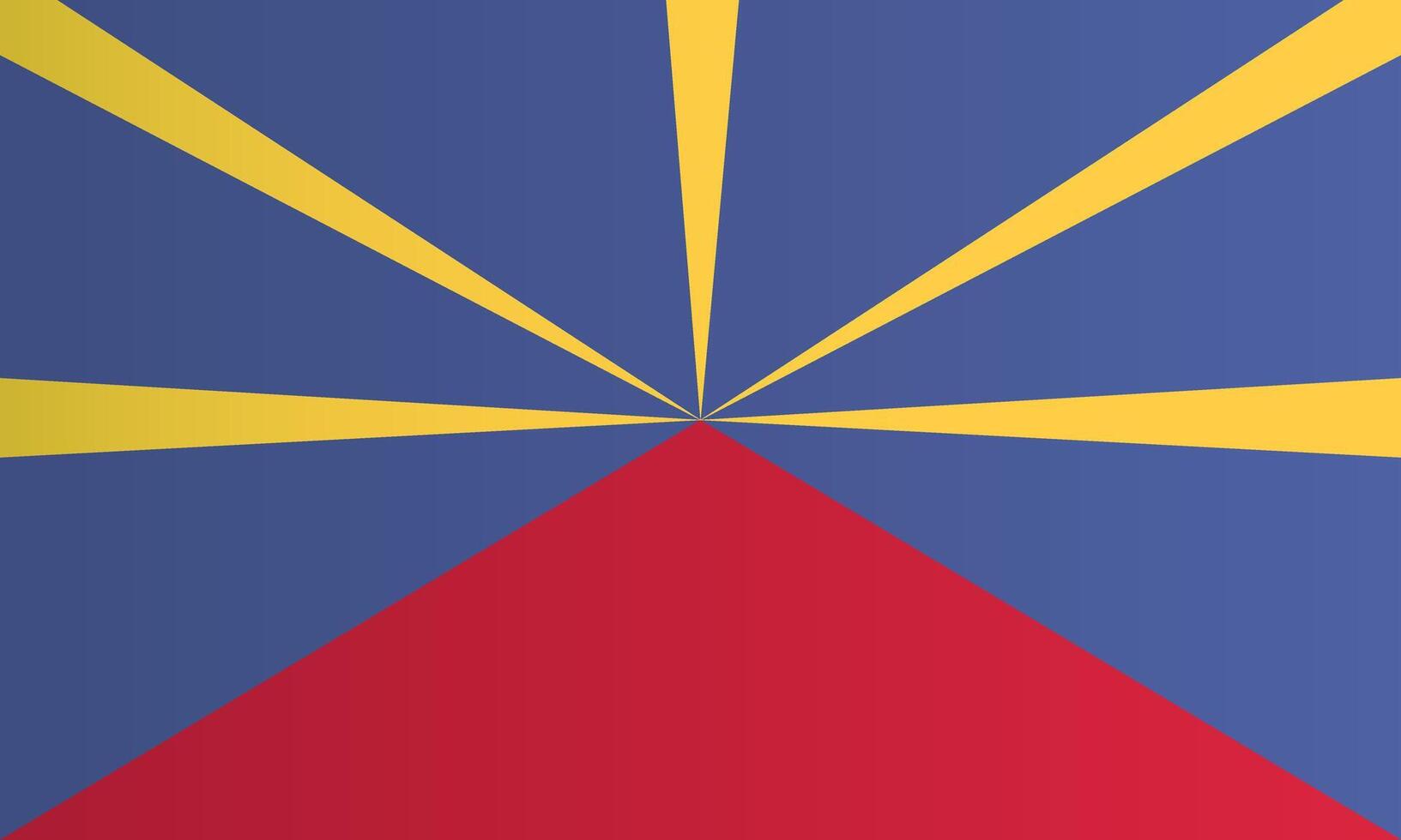 Reunion national flag . Coutry identity. vector