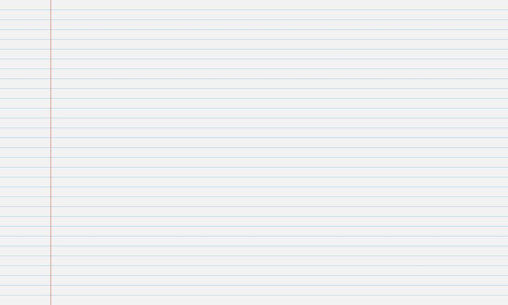 Lined notebook paper background. Grid paper. Abstract striped print vector