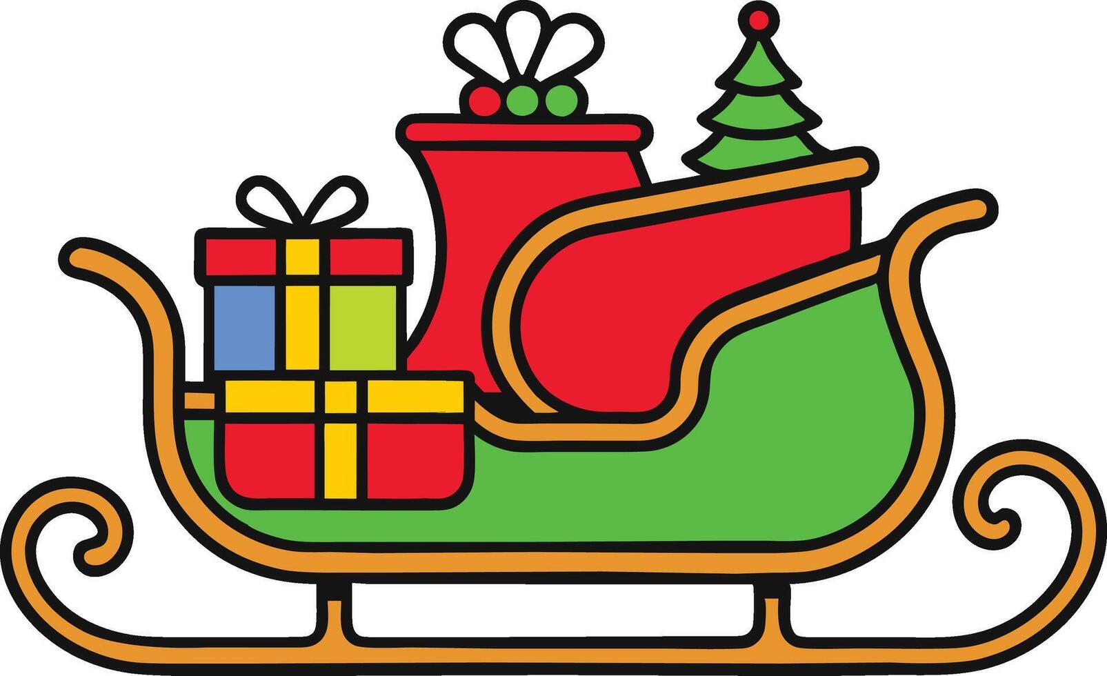 Sleazy Santa Surprises Festive Illustrations for the Naughty List vector