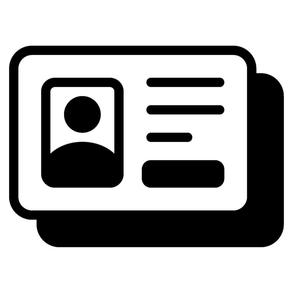 Business Card freelancer icon illustration vector