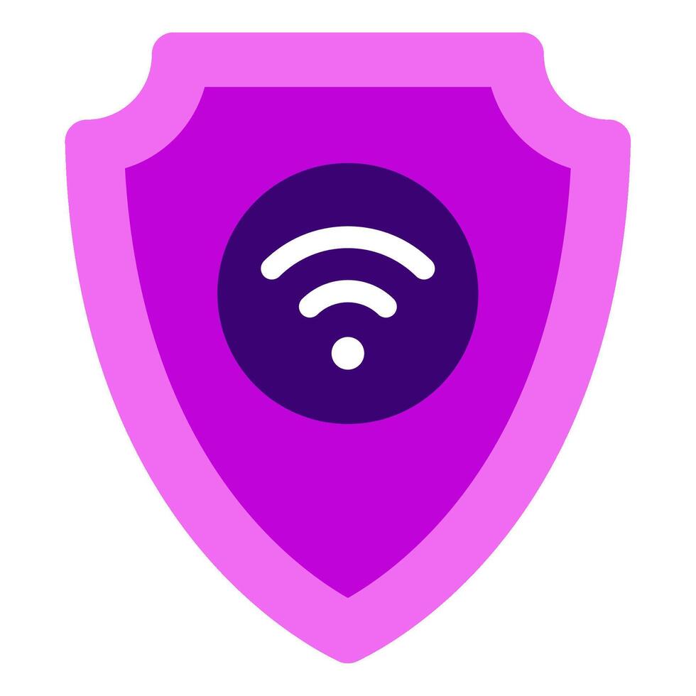 Secure Network Cyber Security icon illustration vector