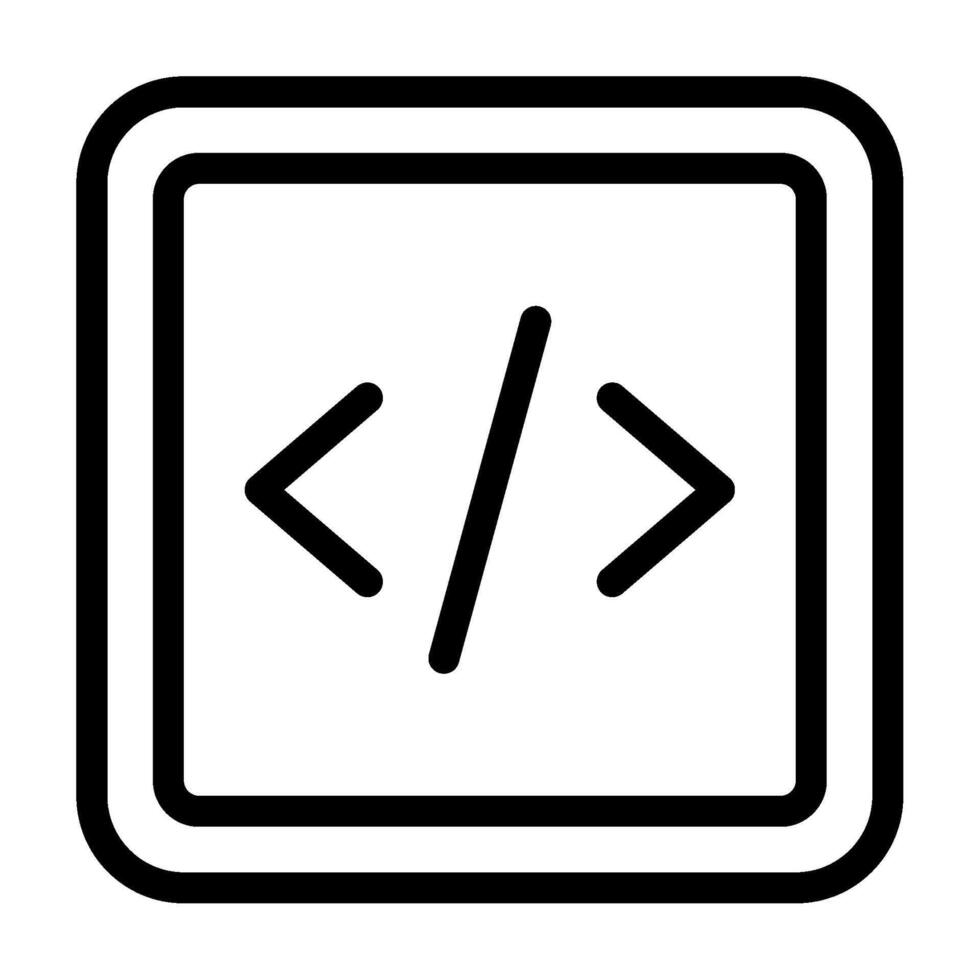 Code Symbol start up icon illustration vector
